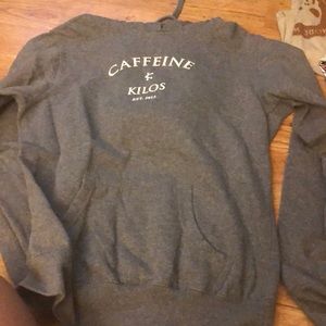 Caffeine and kilos hoodie